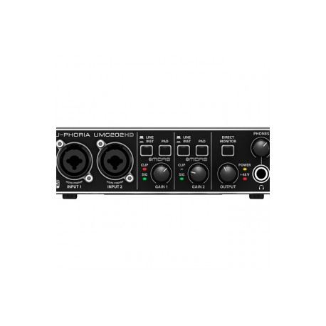 Interfaz Behringer UMC-202HD