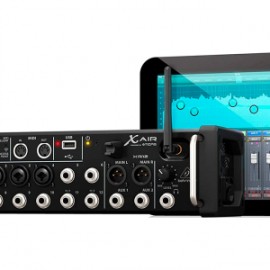 Mezcladora Digital de Rack para Tablets Ipad/android de 12 Canales Behringer XR12