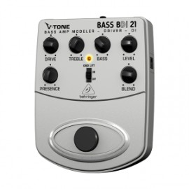 Pedal Modelador de amplificador de Bajo Behringer BDI21