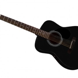 Guitarra Electroacústica Cort AF510E BKS