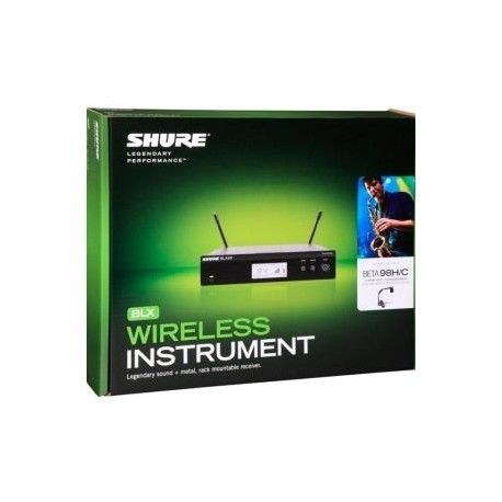 Sistema de Micrófono Inalambrico Shure BLX14R/B98