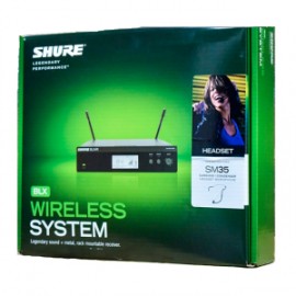 sistema de Micrófono Inalámbrico Shure BLX14R/SM35