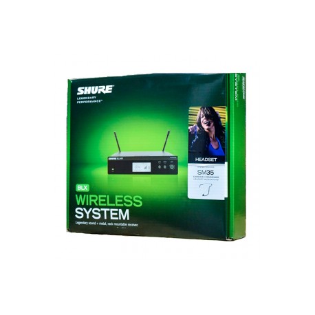 sistema de Micrófono Inalámbrico Shure BLX14R/SM35