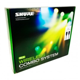 Sistema de Micrófono Inalambrico Doble Lavalier Shure BLX188/CVL