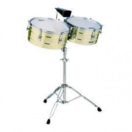 Timbales LP Matador 14″/15″ Latón con Atril M257B