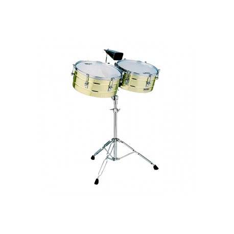 Timbales LP Matador 14″/15″ Latón con Atril M257B