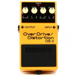 Pedal Overdrive Distortión Boss OS-2