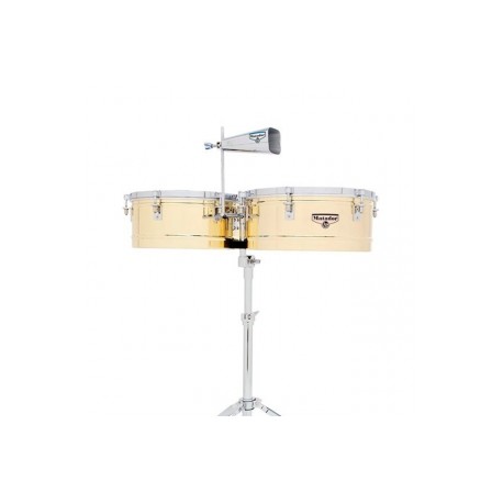 Timbales LP Matador 14″/15″ Latón con Atril M257B