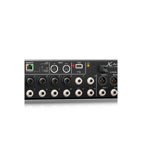 Mezcladora Digital de Rack para Tablets Ipad/android de 12 Canales Behringer XR12