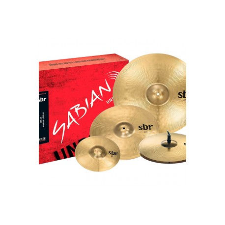 Platillos Sabian SBR Performance Set SBR5003G